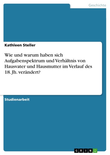 Wie und warum - haben, sich