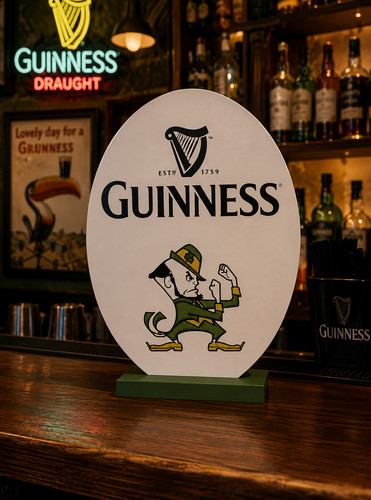 Guinness bar deko oval - bar,