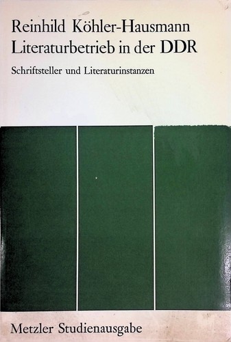 Literaturbetrieb der ddr - der,