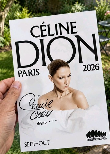 Poster widmung céline - poster,
