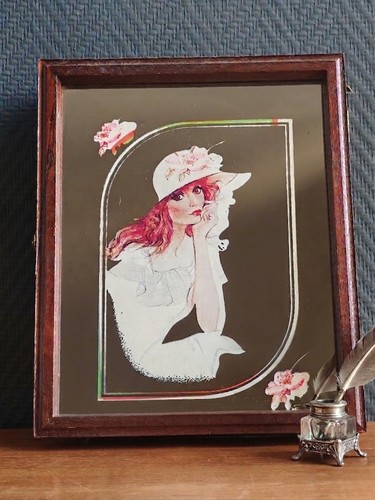 Vintage spiegel - vintage,
